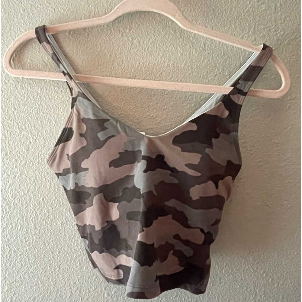 camo lululemon align tank